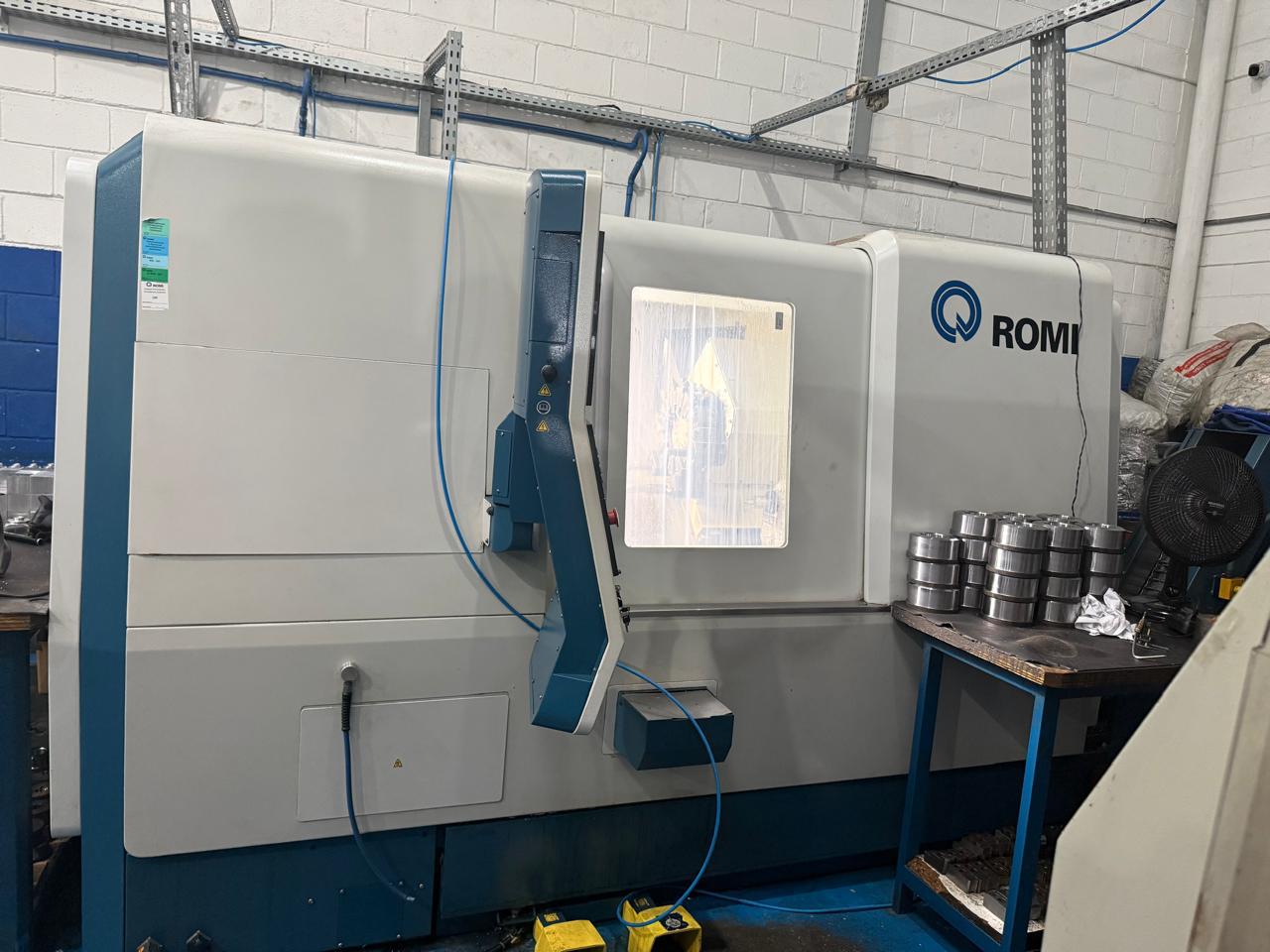 Torno CNC ROMI - LSD Usinagem